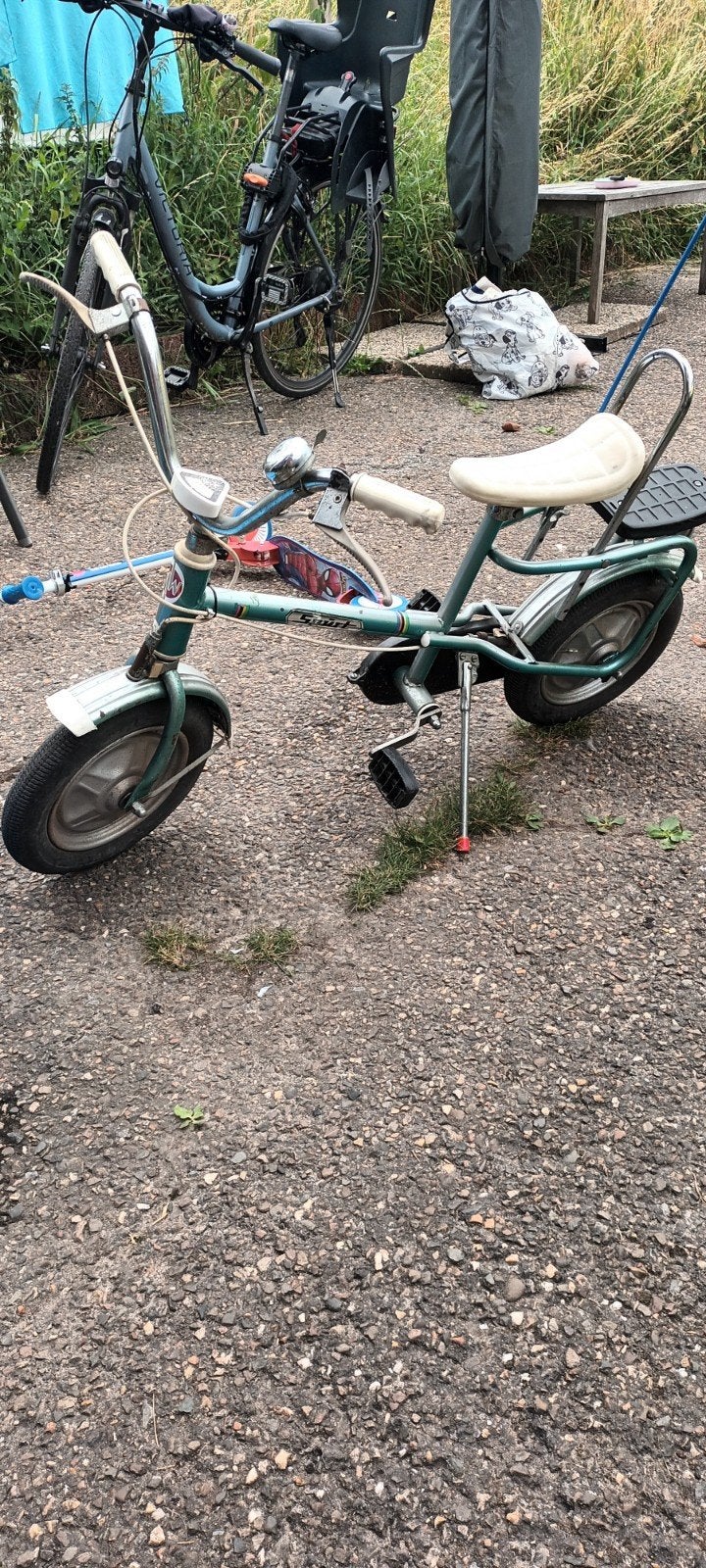 Kinderfiets, Ophalen of Verzenden, Gebruikt, Terugtraprem, Minder dan 16 inch