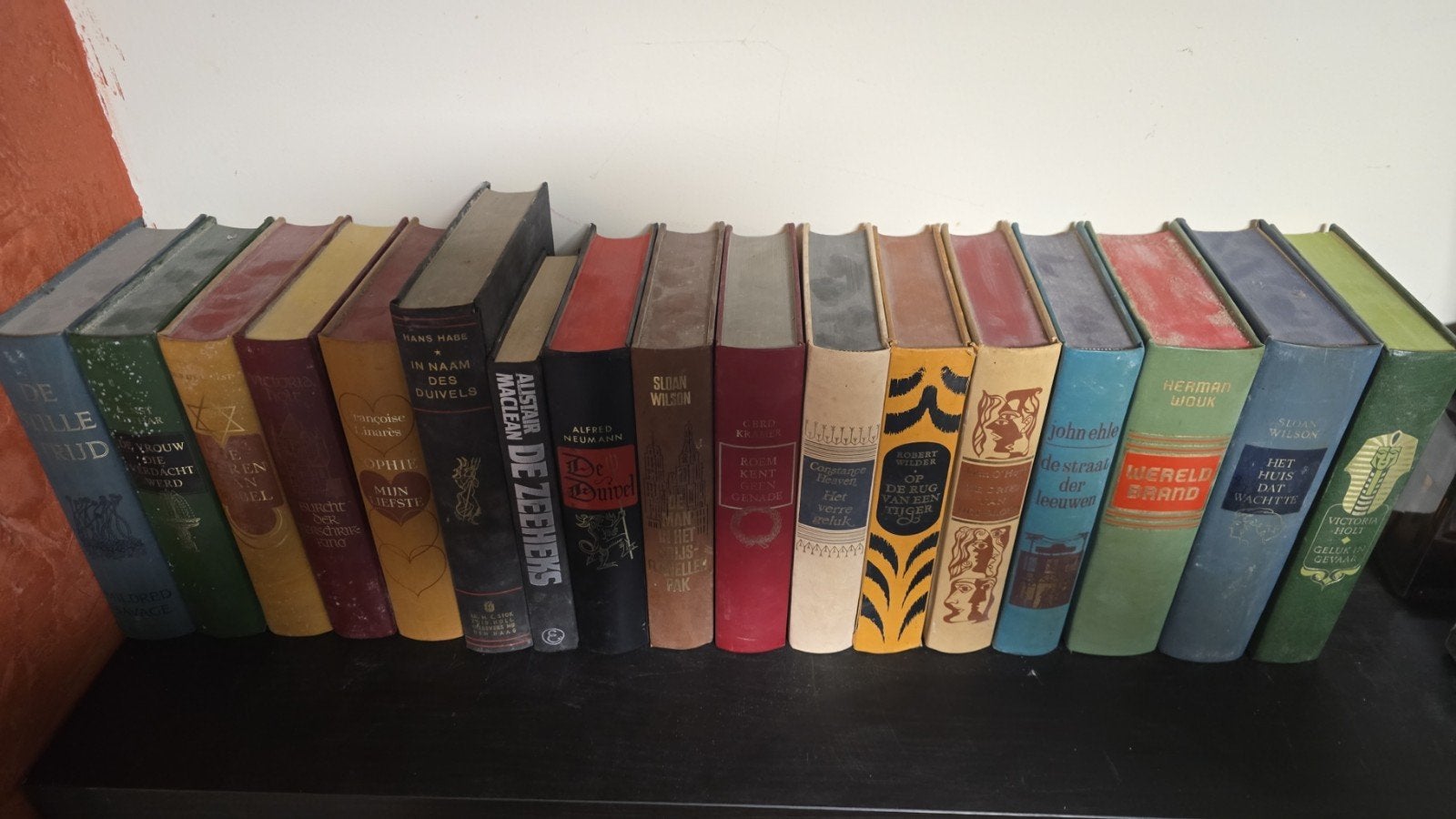 Collectie vintage boeken - diverse titels en auteurs, Boeken, Literatuur, Ophalen, Gelezen, Diverse auteurs, Nederland