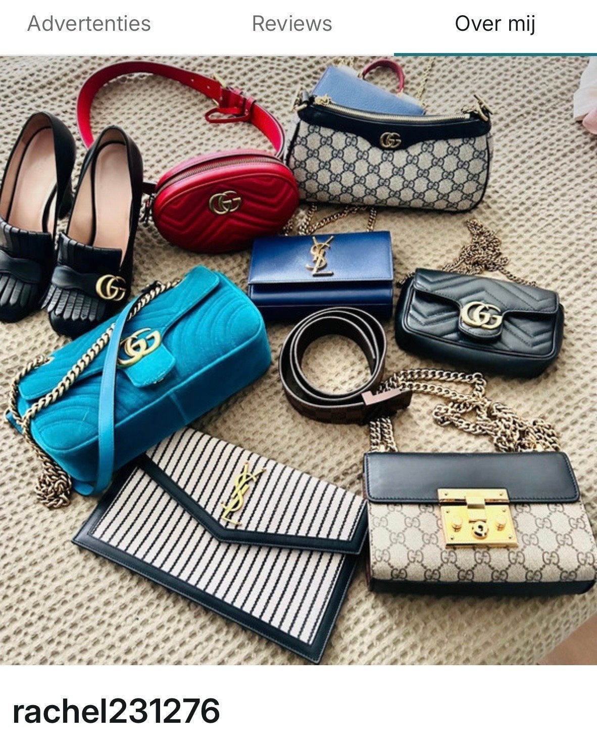 Designer tassen en schoenen (Gucci, YSL) - Amsterdam Oud-Zui, Sieraden, Tassen en Uiterlijk, Tassen | Damestassen, Ophalen of Verzenden