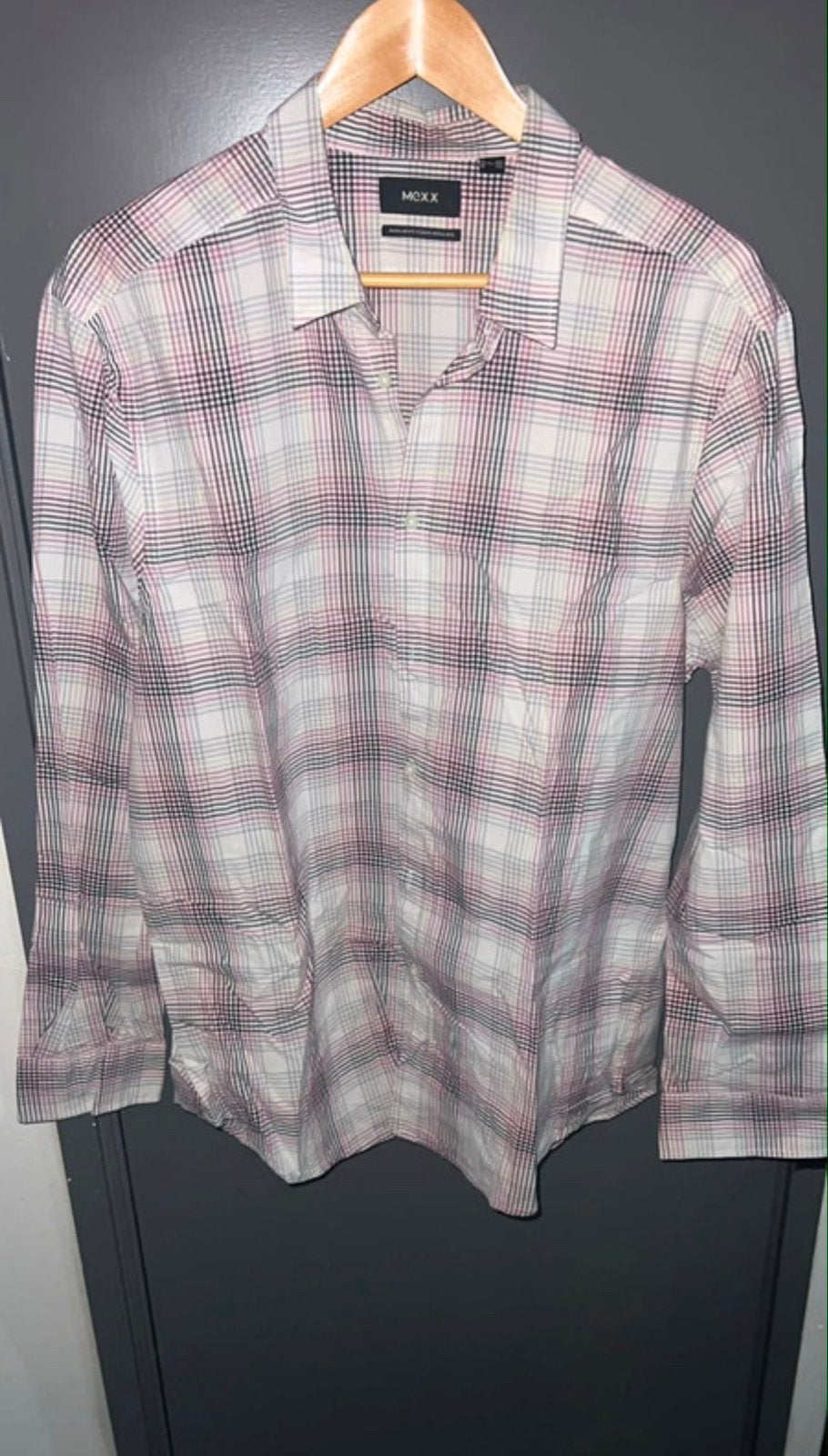 Mexx Geruit Overhemd maat XXL Regular Fit, Ophalen of Verzenden, Zo goed als nieuw, Meerkleurig, Halswijdte 43/44 (XL)