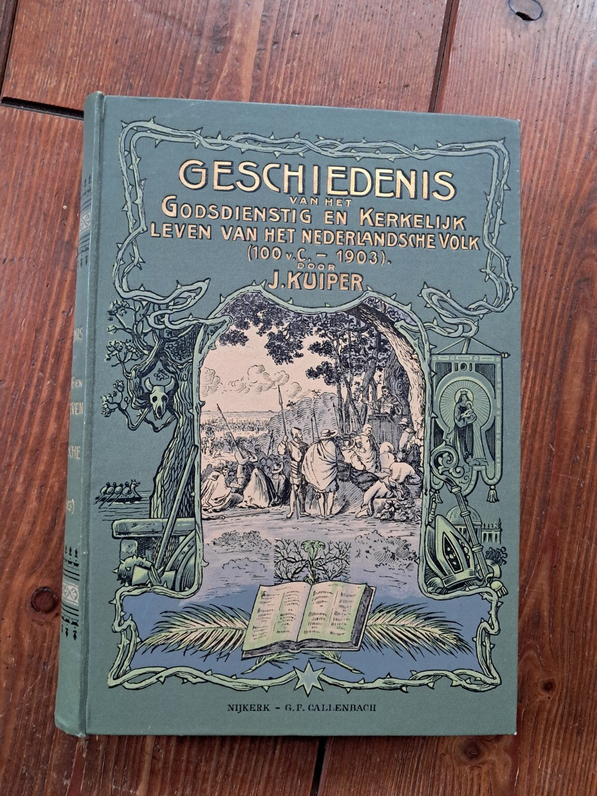 Boek Geschiedenis van het Godsdienstig en Kerkelijk leven, Antiek en Kunst, Ophalen of Verzenden, J.Kuiper