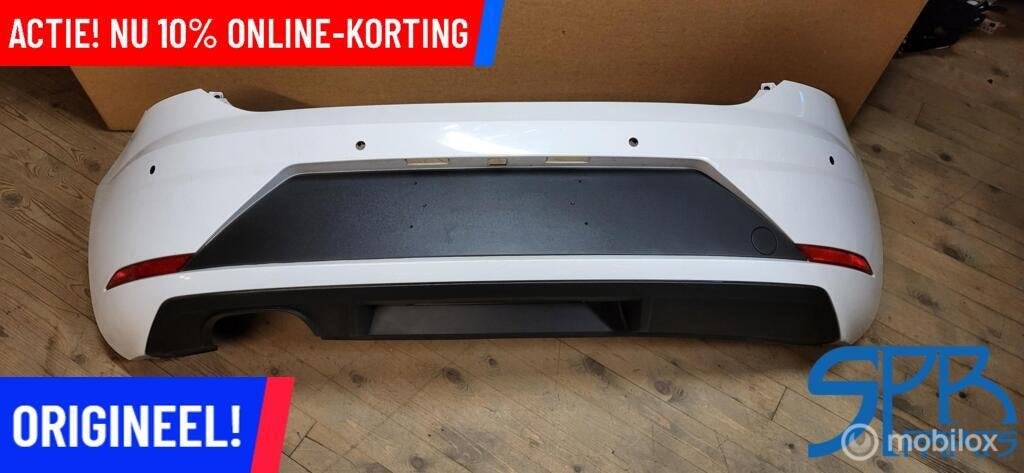 ACHTERBUMPER SEAT LEON 5F FR FACELIFT 2017-2020 Ls9R 4x PDC, Auto-onderdelen, Verlichting, Gebruikt, Ophalen of Verzenden, Seat