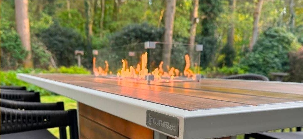 Bio-ethanol brander voor vuurtafel, Ophalen, Gebruikt