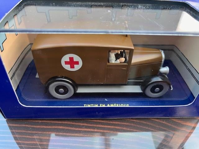 Kuifje auto. Nr. 51 met certificaat Bieden vanaf 20€, Ophalen of Verzenden, Kuifje, Zo goed als nieuw, Beeldje of Figuurtje