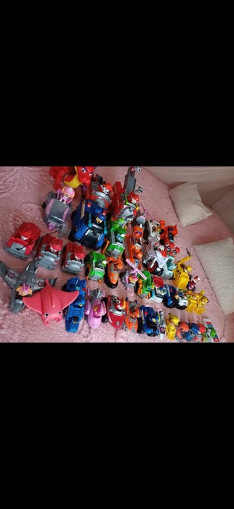 Paw patrol MEGA verzameling, Ophalen