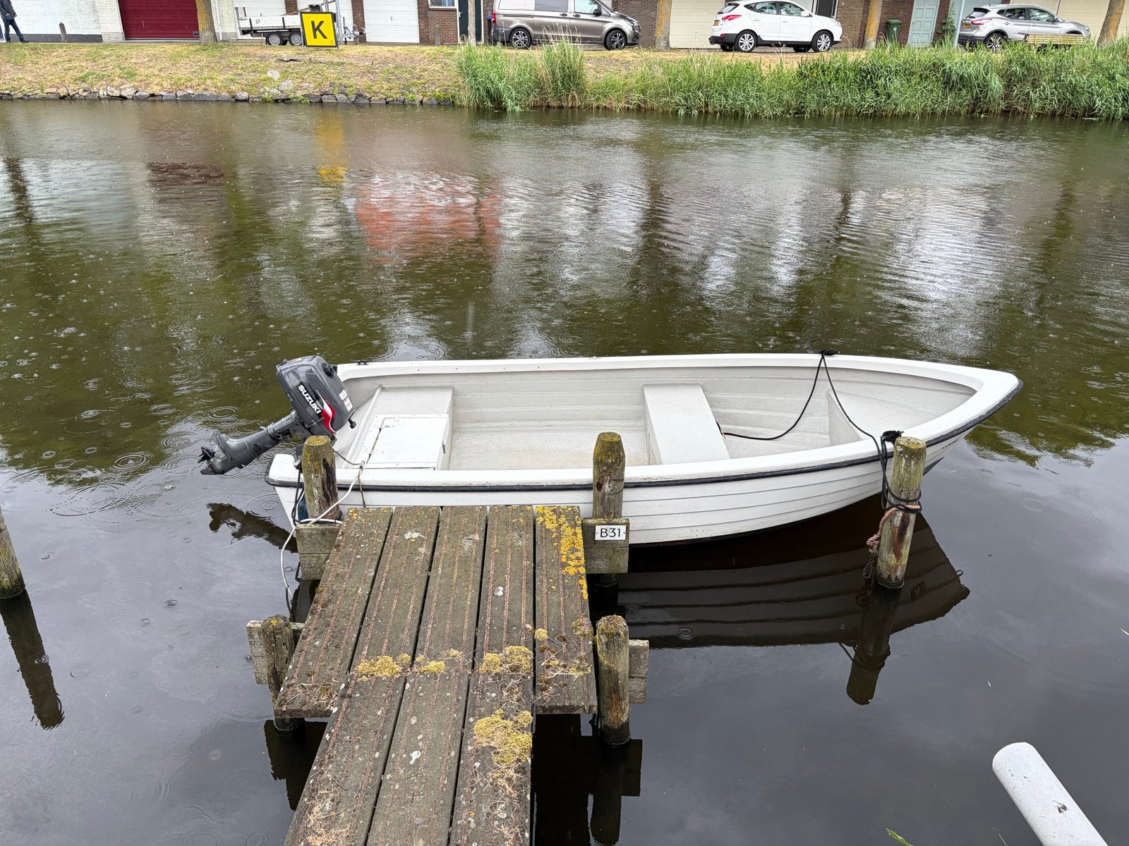 Grachtenbootje 850€, Watersport en Boten, Ophalen, Gebruikt, Overige typen, Motorboot