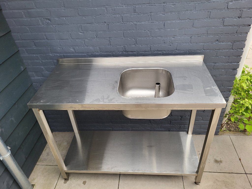 Buitenkeuken rvs, Tuin en Terras, Ophalen, Onbekend, Zo goed als nieuw, Gas