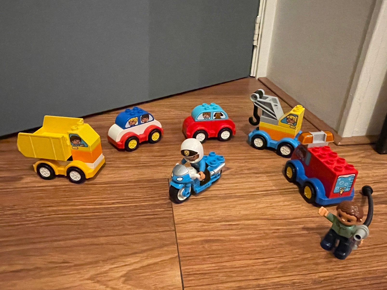 Duplo voertuigen auto’s set, Kinderen en Baby's, Ophalen of Verzenden, Gebruikt, Duplo