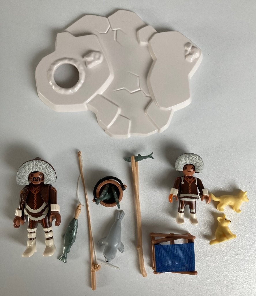 playmobil 70606 ijsvissers, Ophalen of Verzenden, Gebruikt, Complete set