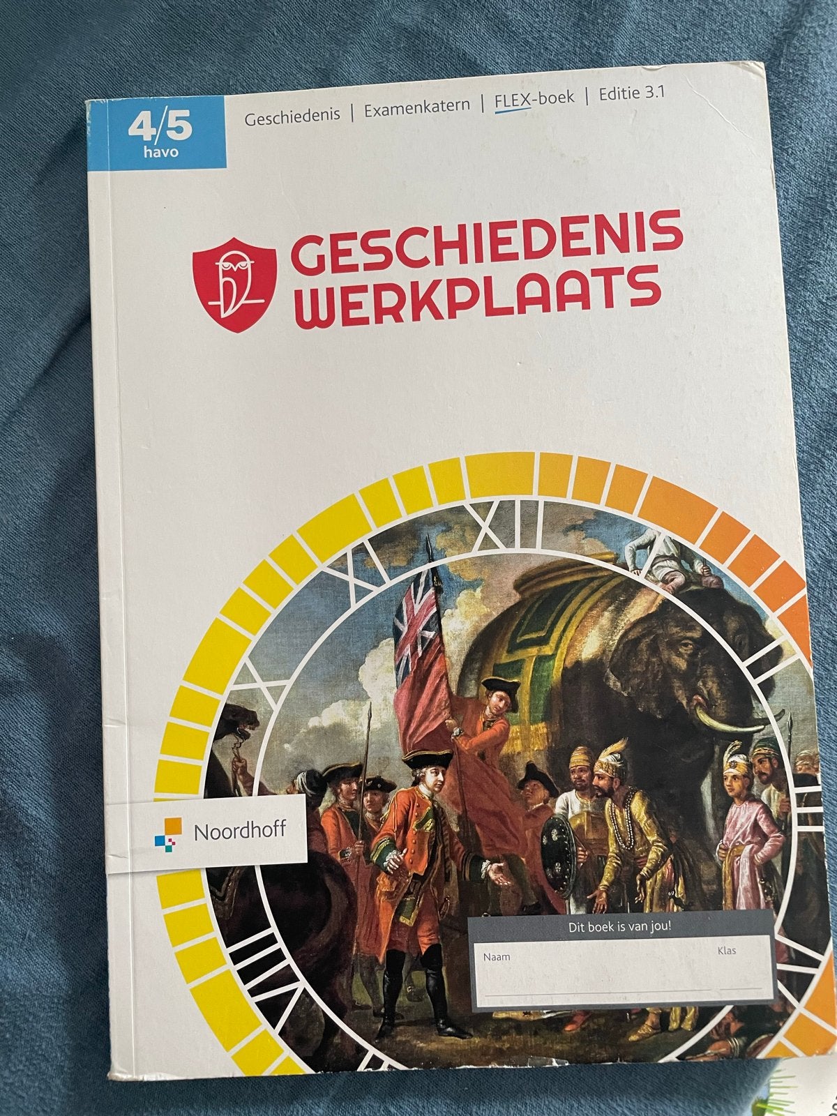 Geschiedenis Werkplaats FLEX-boek 4/5 HAVO Editie 3.1, Boeken, Schoolboeken, Ophalen of Verzenden, Zo goed als nieuw, HAVO, Geschiedenis