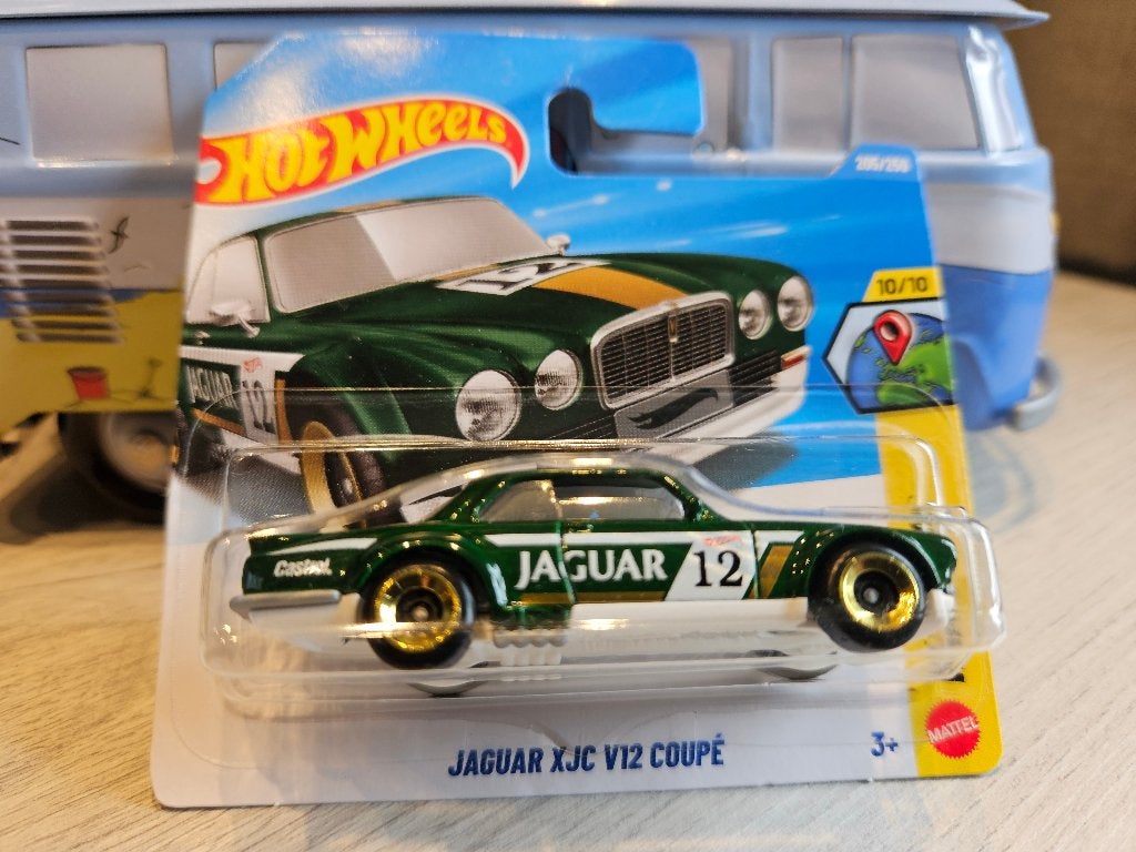 Hot Wheels Jaguar XJC V12 Coupe Castrol Green 1/64, Ophalen of Verzenden, Nieuw, Auto
