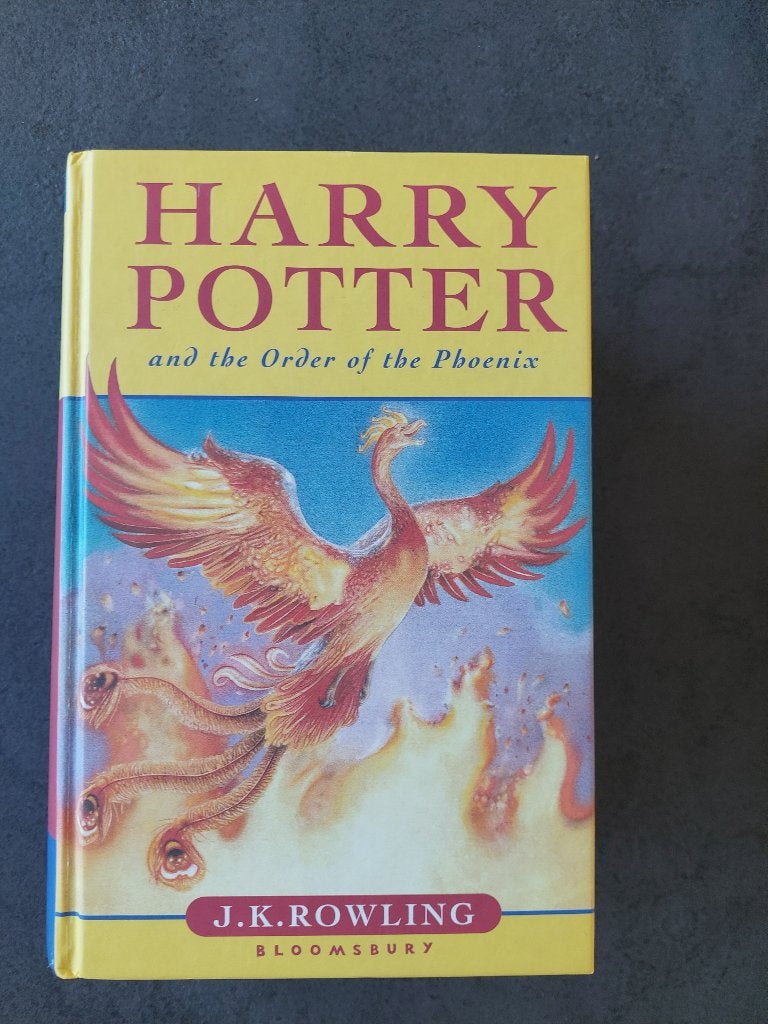 Harry Potter and the order of the phoenix, eerste druk, Ophalen of Verzenden, Gebruikt, Boek of Poster