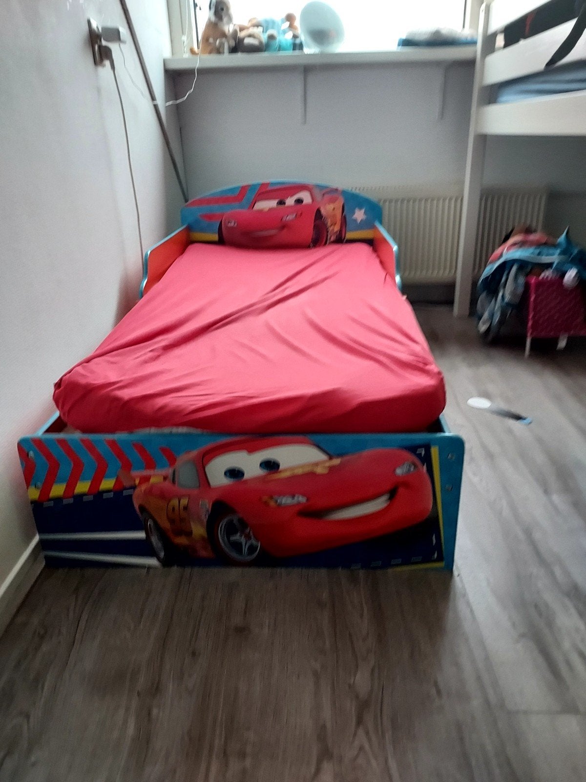 Cars kinderbed 80x140cm met matras peuterbed, Kinderen en Baby's, Ophalen, 140 tot 160 cm, 70 tot 85 cm