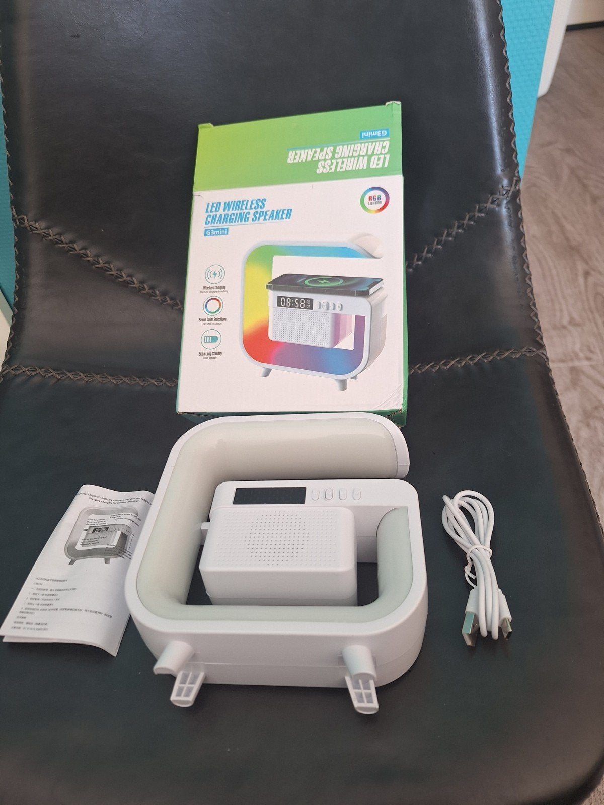 Wekker met oplader voor telefoon, Ophalen of Verzenden, Nieuw