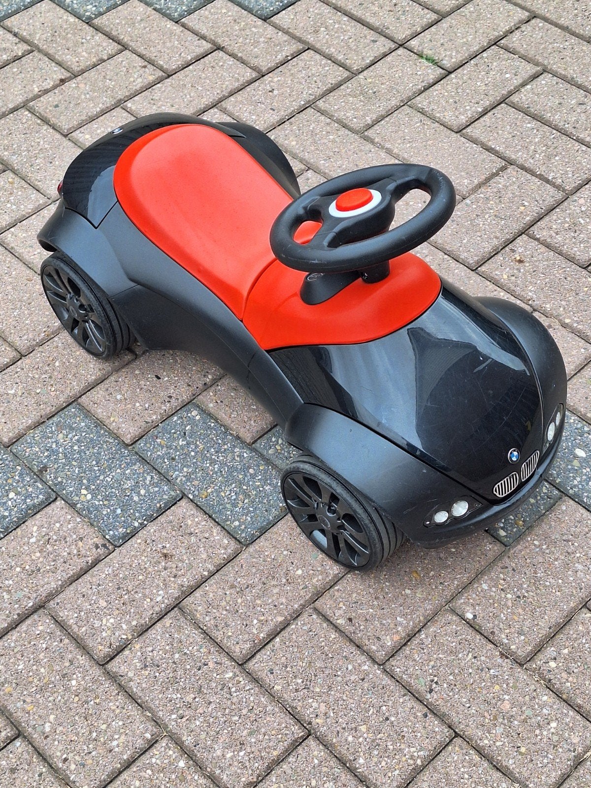 BMW Loopauto met rubberen wielen en claxon, Kinderen en Baby's, Speelgoed | Buiten | Voertuigen en Loopfietsen, Ophalen, Zo goed als nieuw