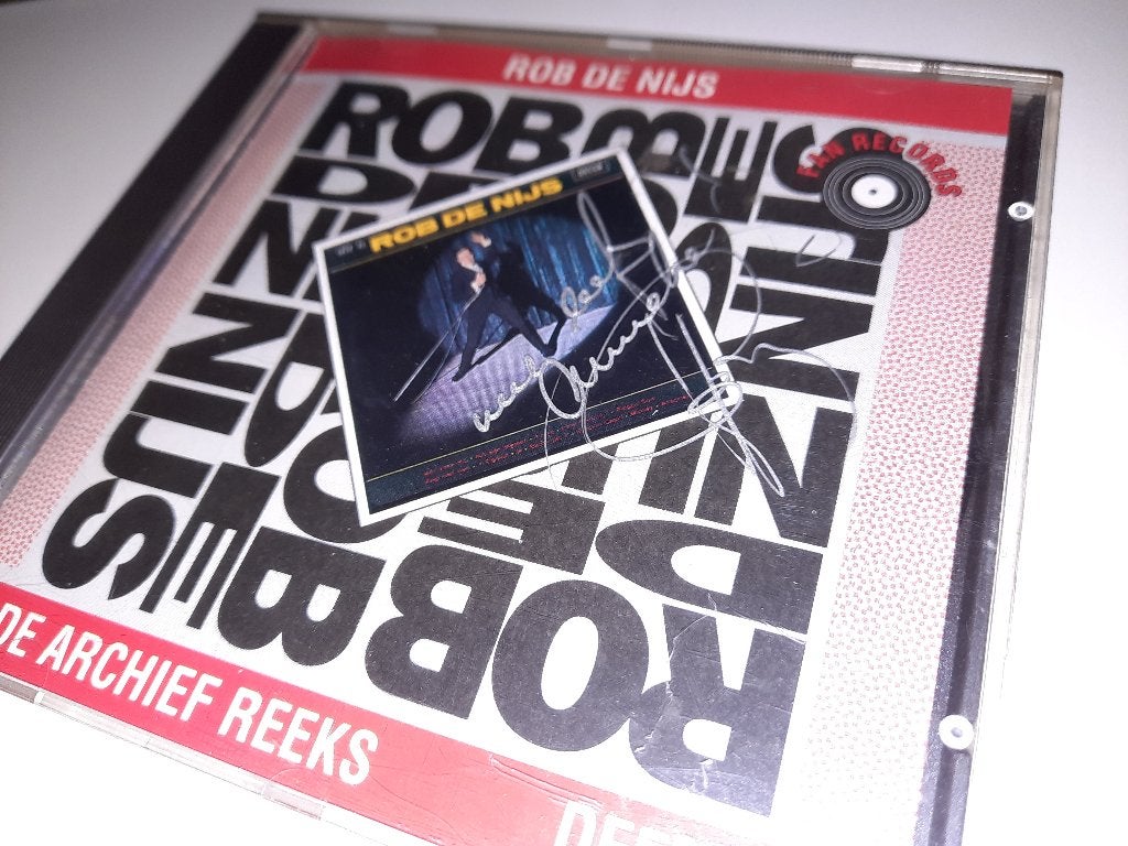 CD GESIGNEERD Rob de Nijs – De Archief Reeks Deel 1, Ophalen, Zo goed als nieuw, Levenslied of Smartlap