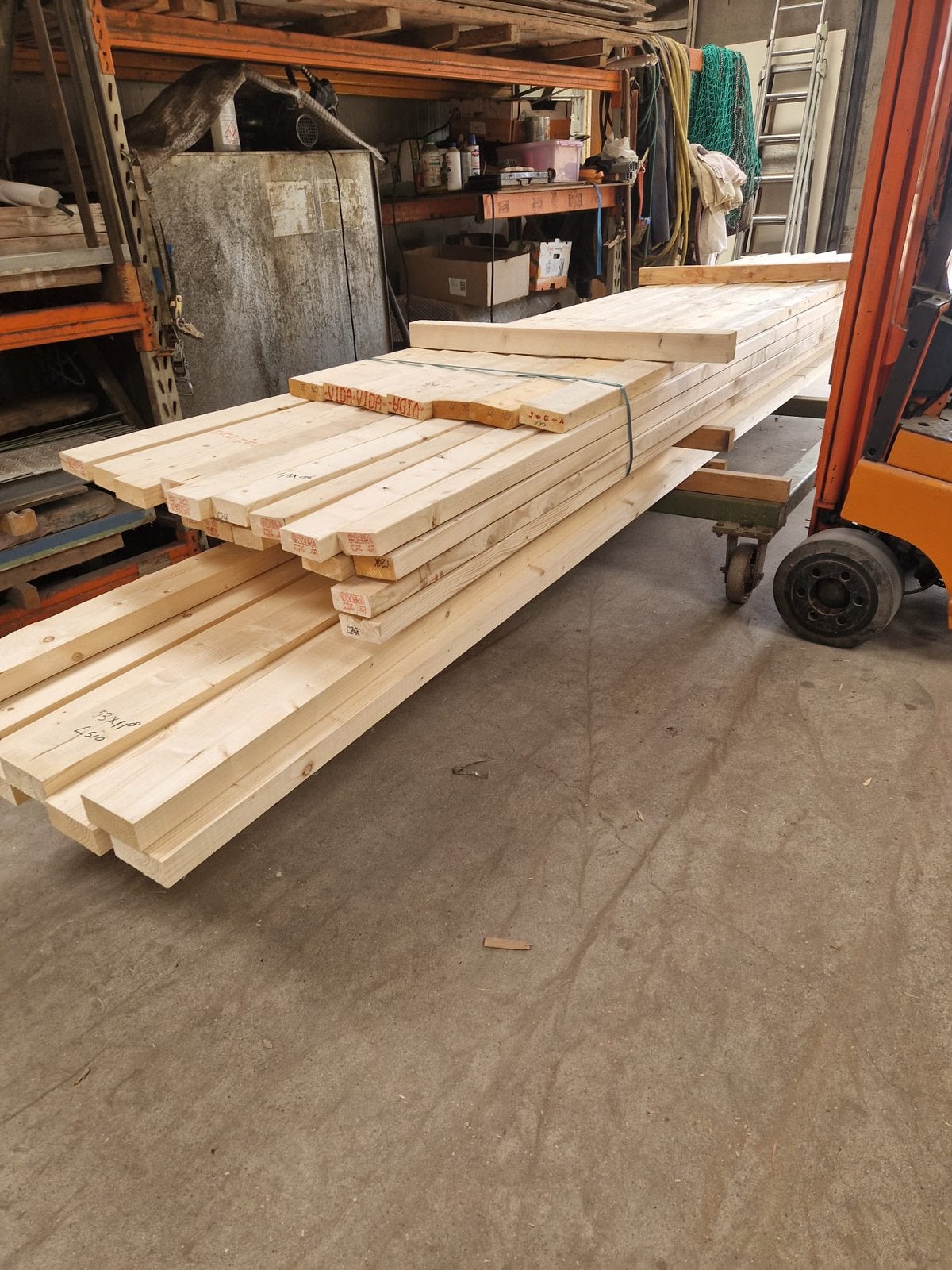 Balken, Ophalen, Zo goed als nieuw, 250 cm of meer, Balken