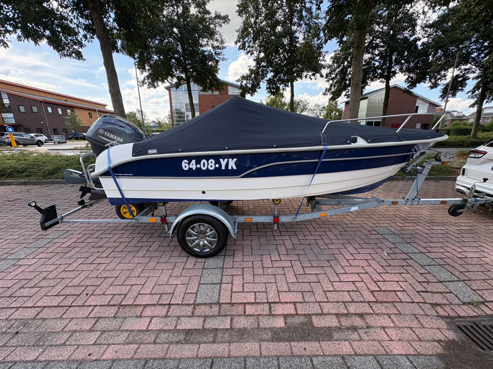 Topcraft 440 Millennium met 40 pk Yamaha en Pega trailer, Ophalen, Gebruikt, Minder dan 70 pk, Topcraft