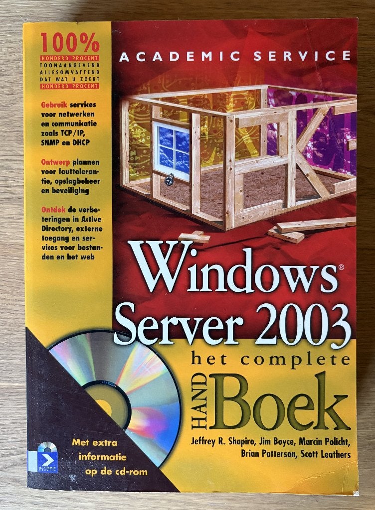 Windows Server 2003, Het complete HANDboek (2003) Book, Boeken, Ophalen of Verzenden, Gelezen, Besturingssystemen