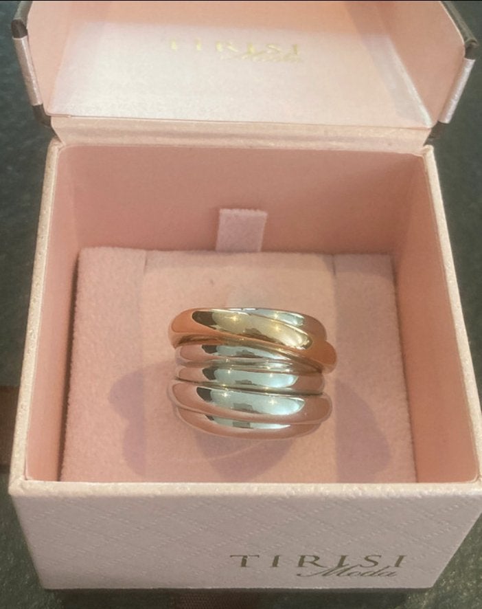 Tirisi ring rose  palm beach Maat 18 21 gram Nieuw, Sieraden, Tassen en Uiterlijk, Ophalen, 18 tot 19, Nieuw, Dame