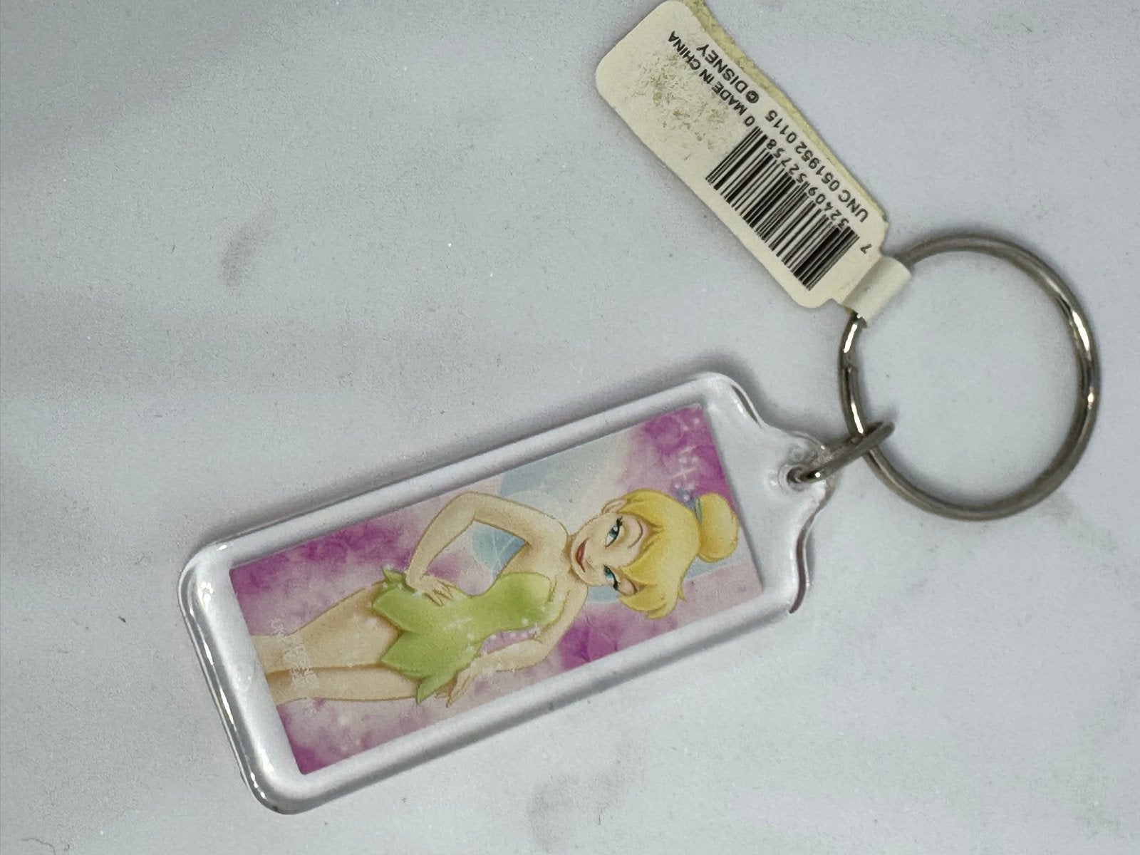 Disney Tinkerbell Sleutelhanger, Ophalen of Verzenden, Nieuw, Knuffel of Figuurtje