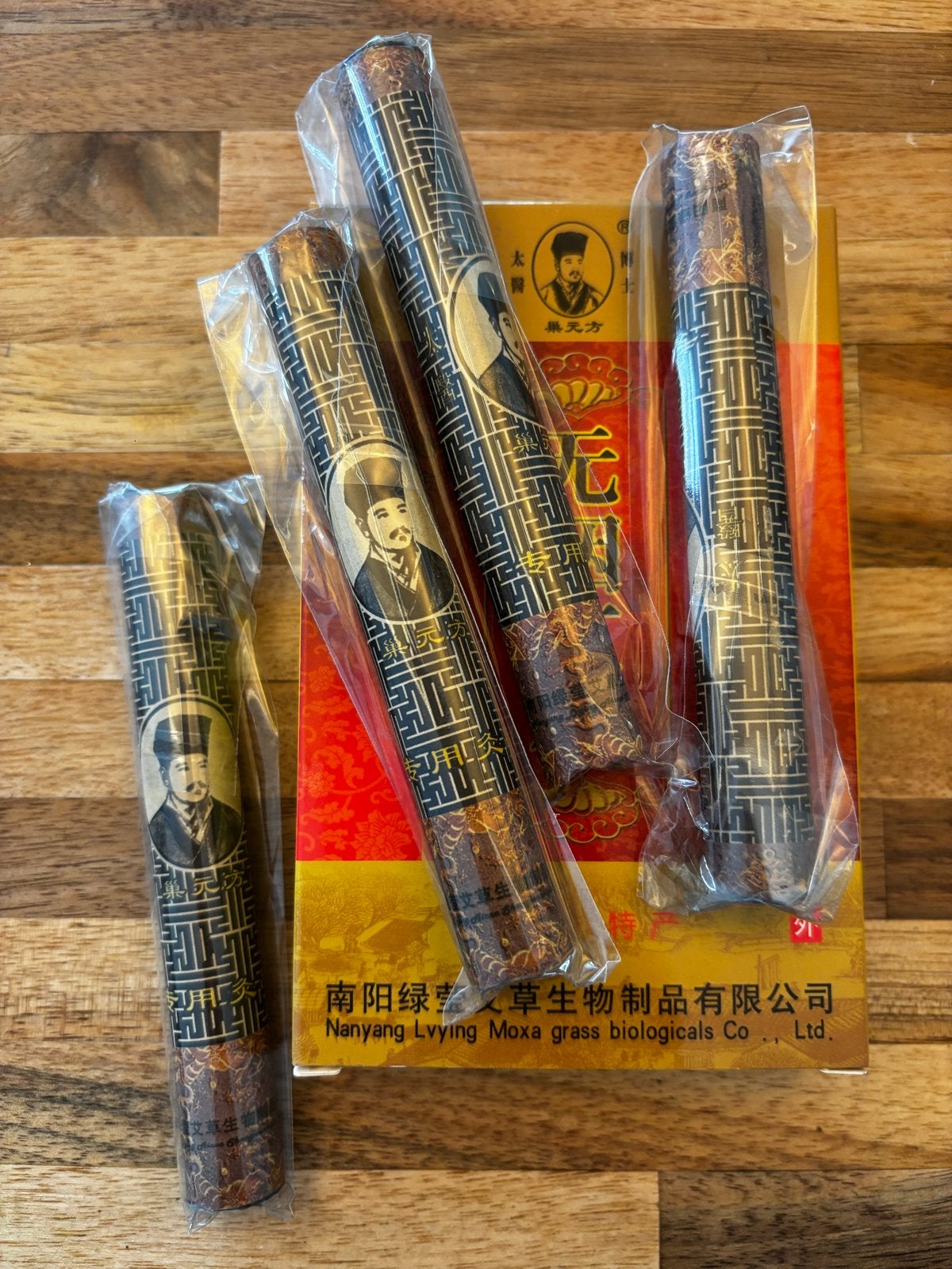 Moxa sticks - 4 stuks, Ophalen