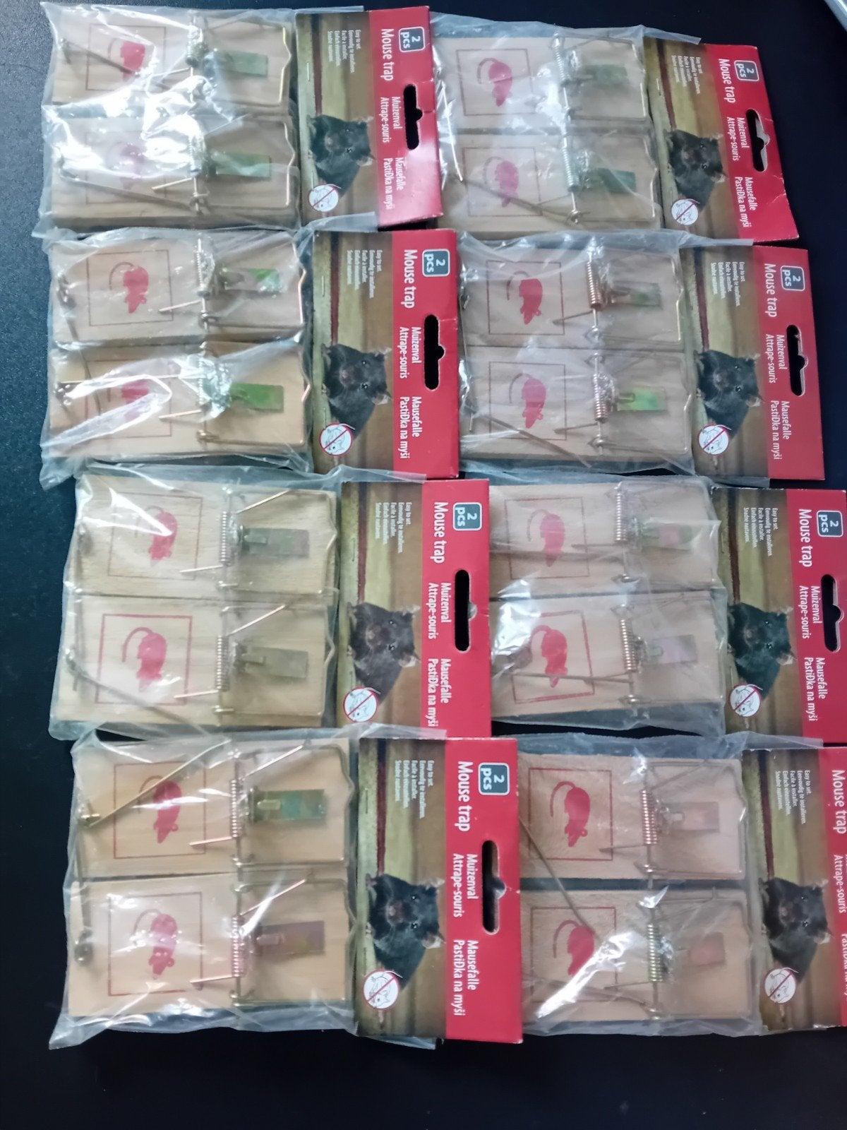 10 setjes muizenvallen, Ophalen of Verzenden, Nieuw