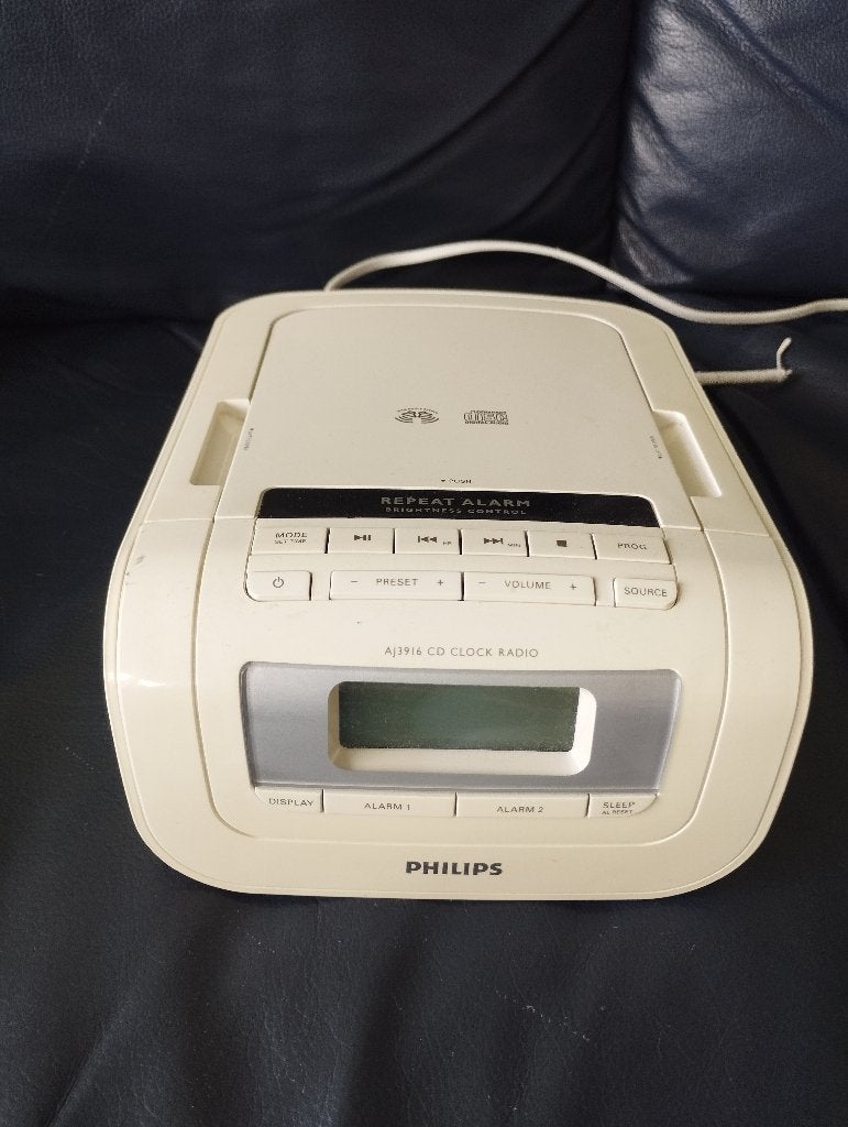 Philips Wekkerradio met CD-speler, Ophalen, Gebruikt, Digitaal