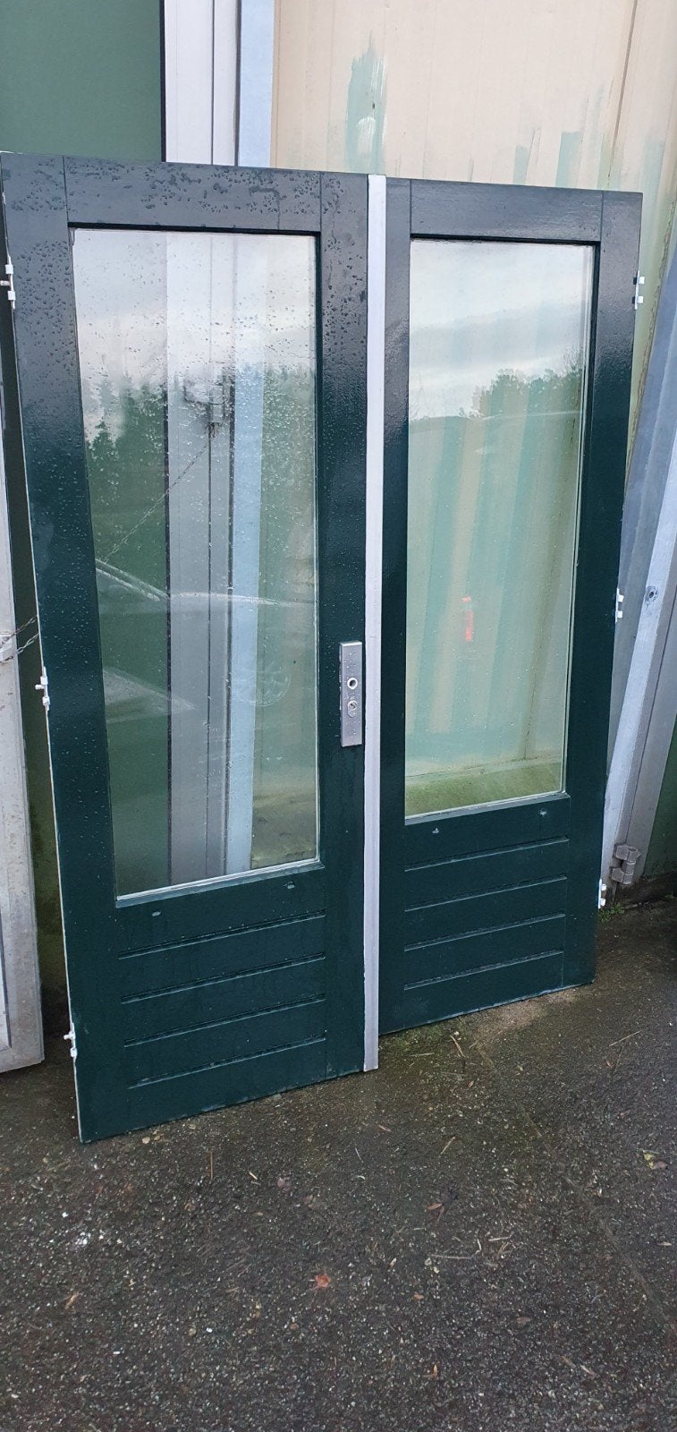 3 x set Tuindeuren openslaande deuren
Hardhout
Dubbelglas, Ophalen