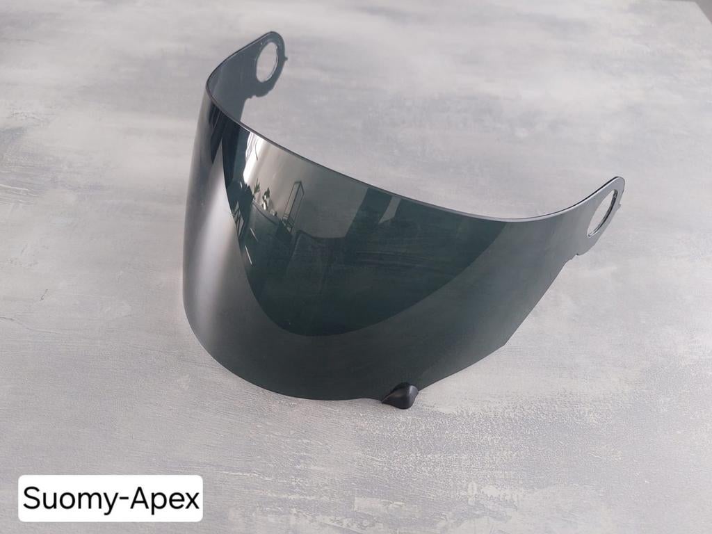 Helmvizier Suomy Apex Smoke, Motoren, Kleding | Motorhelmen, Ophalen of Verzenden, Tweedehands, Integraalhelm, Overige merken