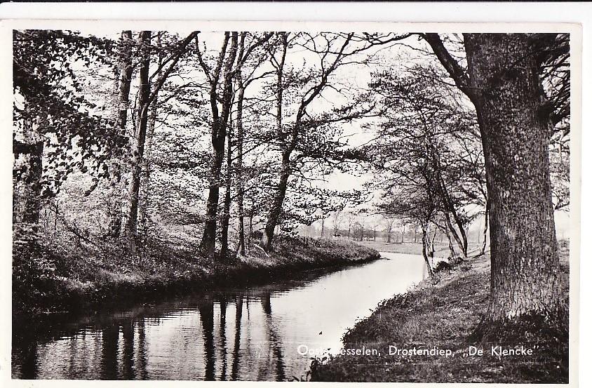 Oosterhesselen (Dr.) Drostendiep "De Klencke" 1966., Ophalen, 1960 tot 1980, Gelopen, Drenthe