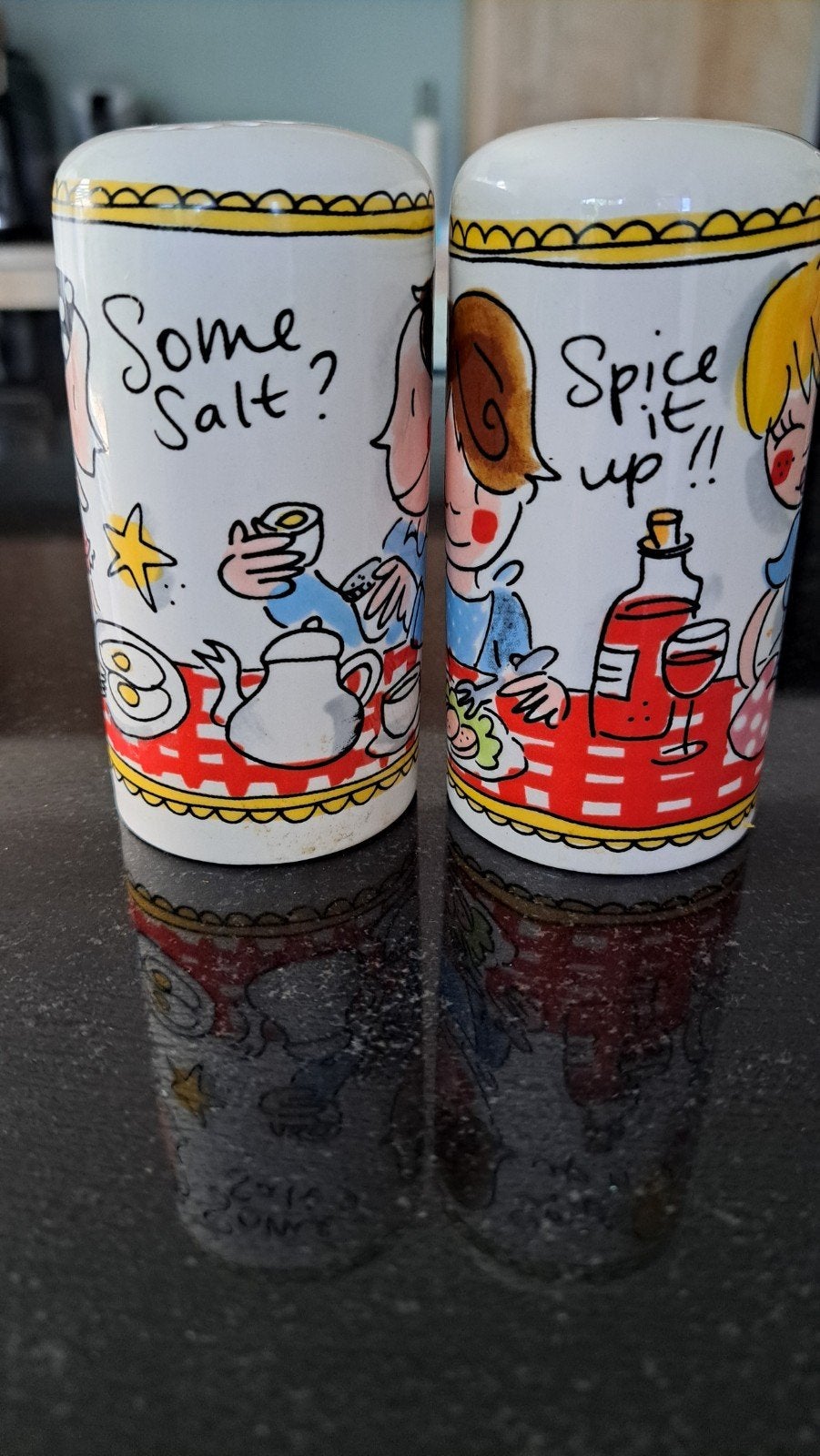 peper en zoutstel Blond Amsterdam, Ophalen, Gebruikt, Aardewerk, Overige typen