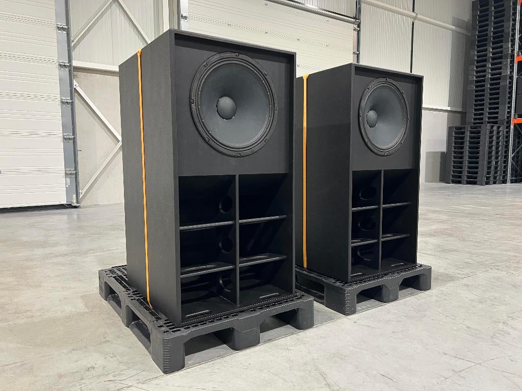 2x 18" Scoop Bass Horn 1000W RMS Celestion FTR18-4080FD, Audio, Tv en Foto, Luidsprekers, Overige merken, Gebruikt, Subwoofer