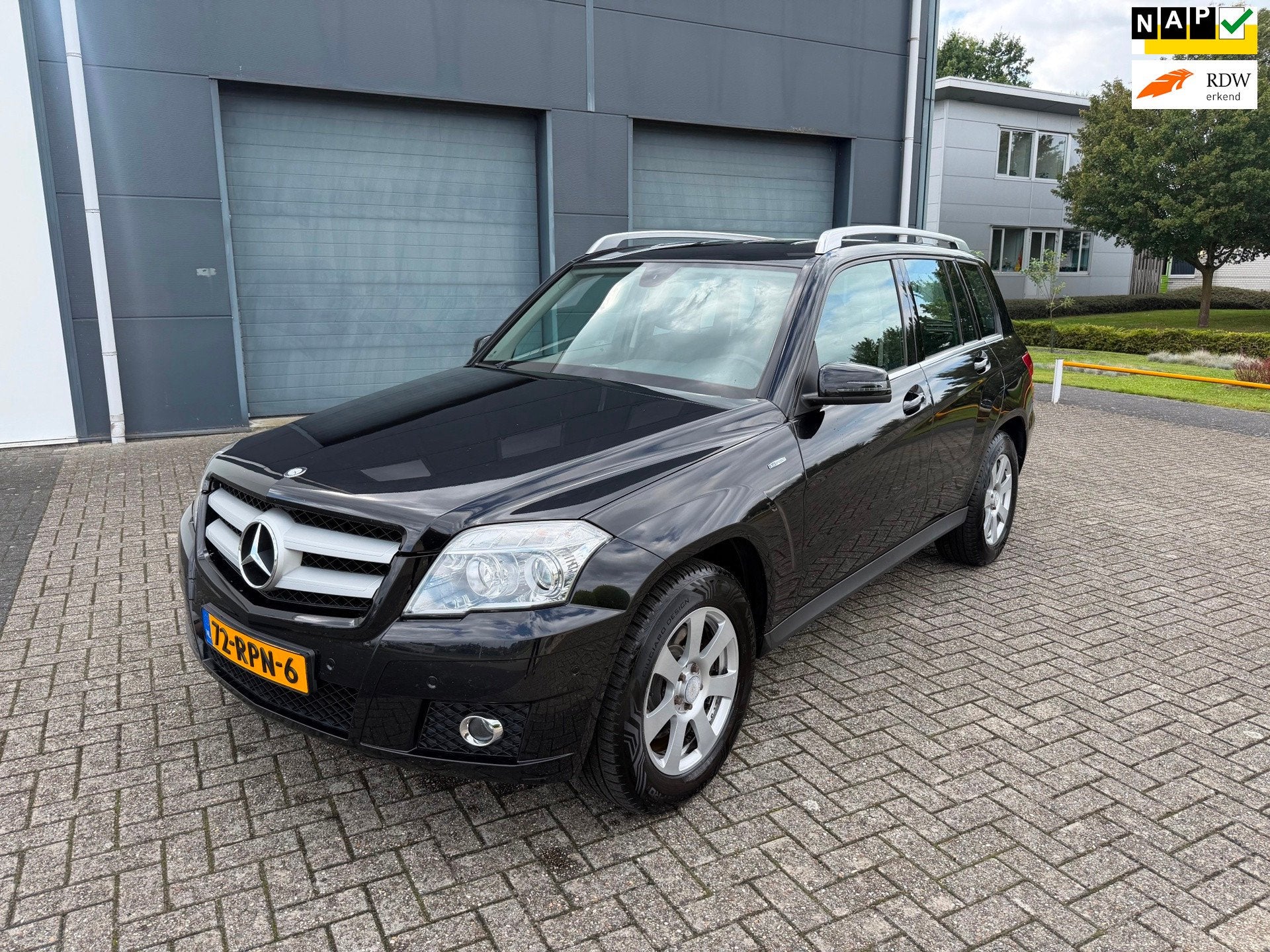 Mercedes-Benz GLK-klasse 200 CDI Business Class 2011, Euro 5, Gebruikt, Zwart, 2000 kg