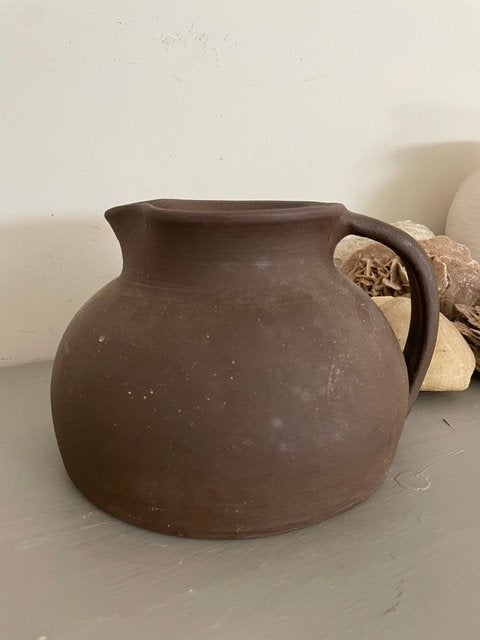 Stoere vintage kruik / vaas. Aardewerk kruikpot Noron JMG., Ophalen