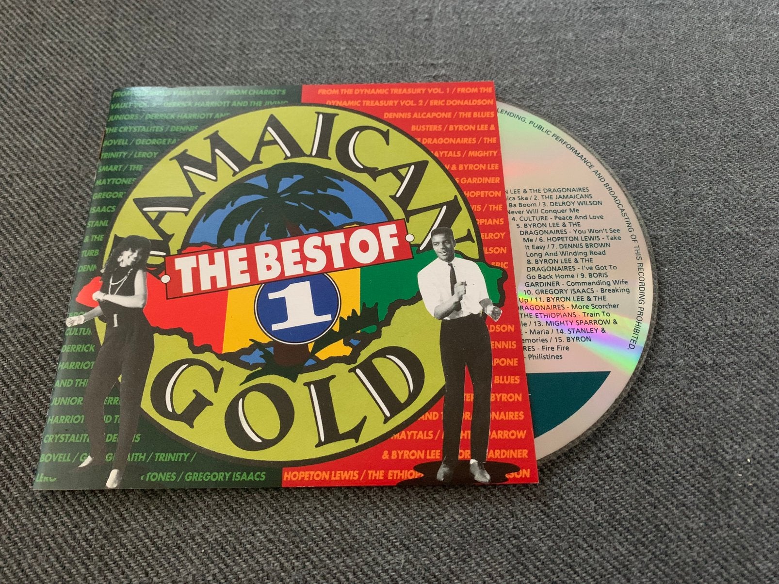 V/A “The Best Of Jamaican Gold 1”, Cd's en Dvd's, Ophalen of Verzenden, Zo goed als nieuw