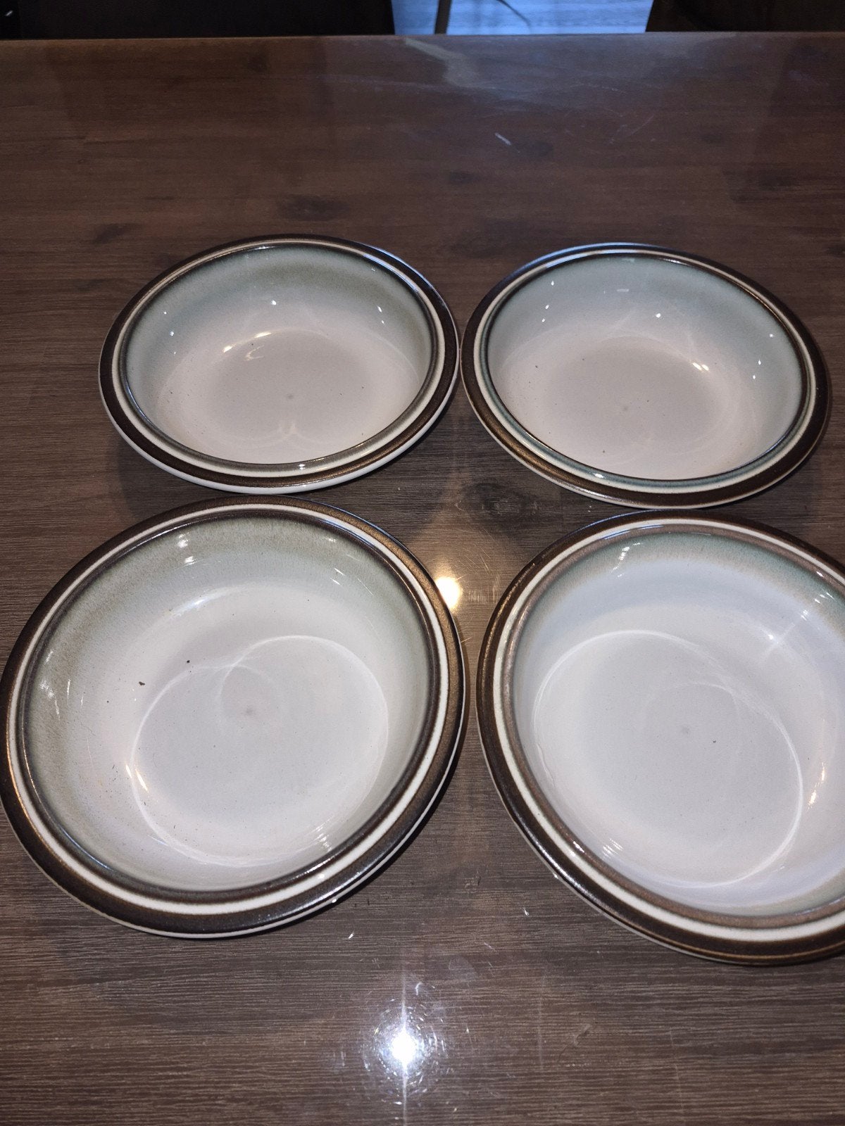 Set van 4 vintage Denby England schaaltjes, Ophalen