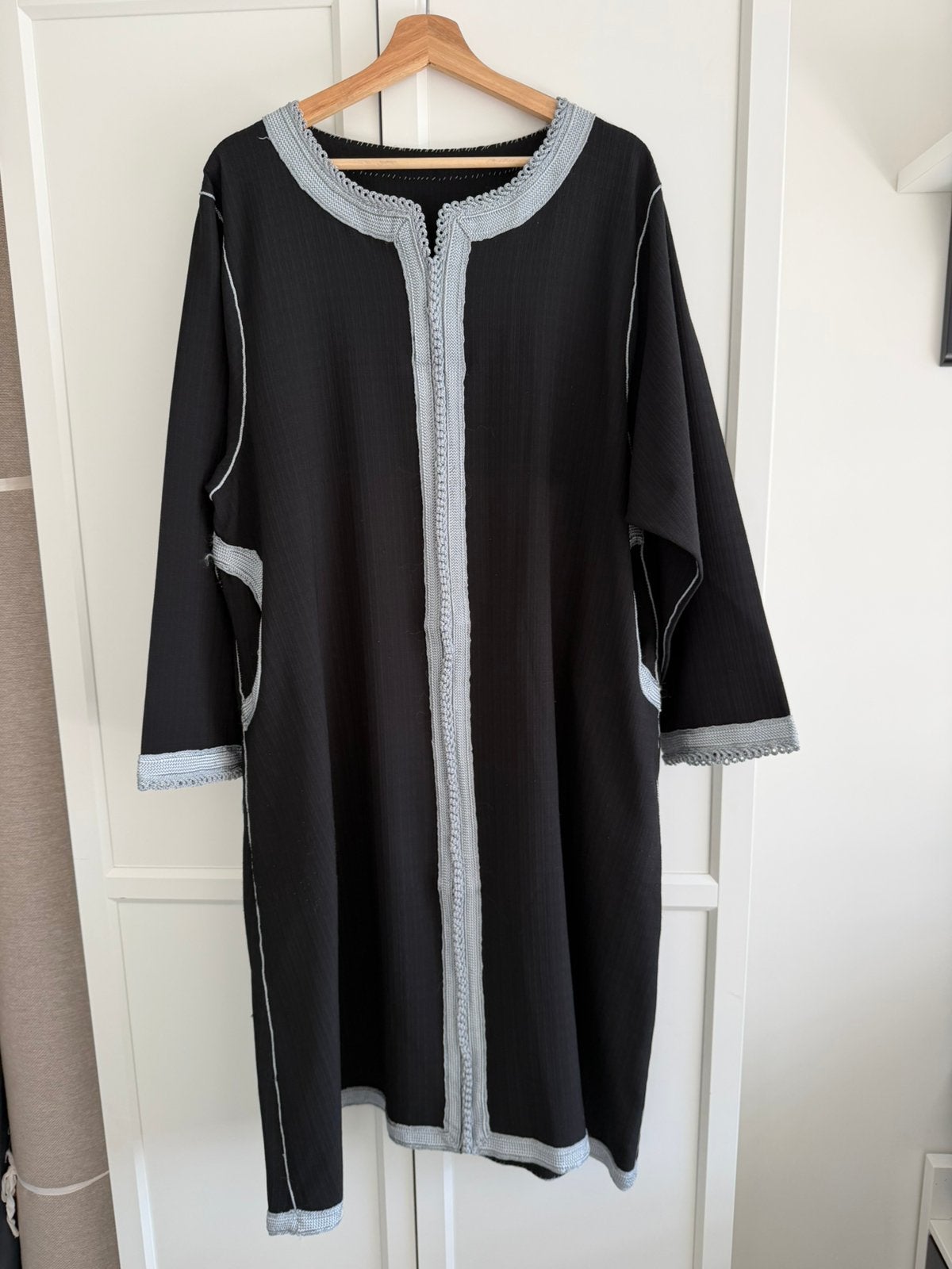 Jellaba (marokkaanse jurk), Kleding | Dames, Overige typen, Zwart, Maat 46/48 (XL) of groter, Ophalen of Verzenden