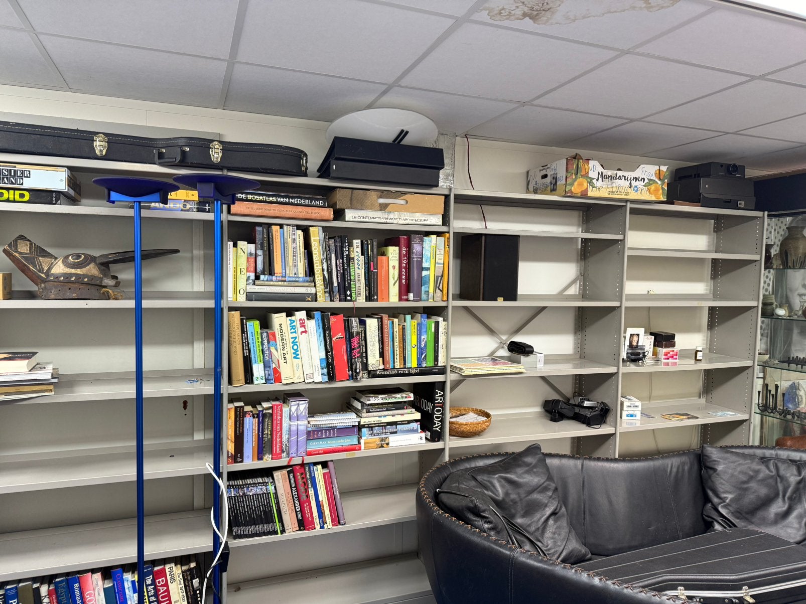 Friso Kramer boekenkastenwand, Met plank(en), Gebruikt, 200 cm of meer, Ophalen of Verzenden