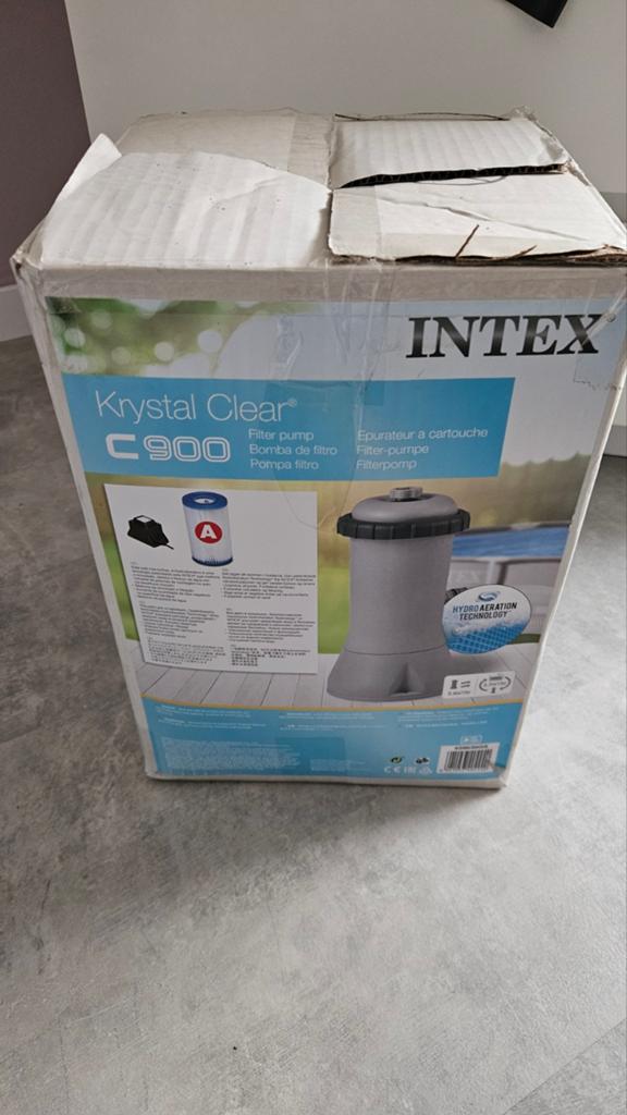 Intex Krystal Clear C900 Zwembadfilterpomp, Tuin en Terras, Zwembad-toebehoren, Ophalen, Zo goed als nieuw, Filter