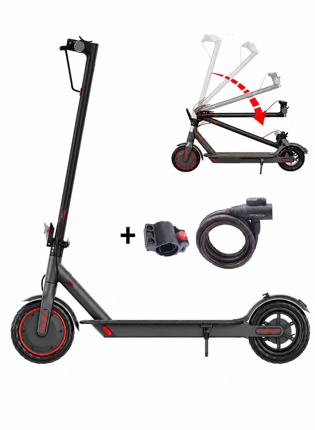 🛴Electric Scooter 350W 30 km/h, Ophalen of Verzenden, Nieuw, Elektrische step (E-scooter)