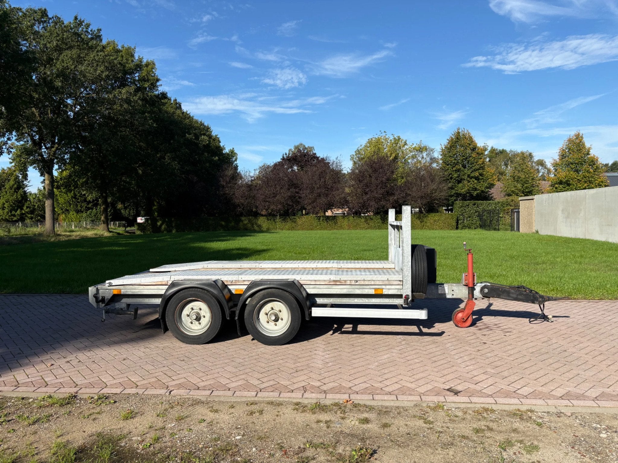 Noyens Aanhanger luchtgeremd WIPKAR 5 TON (bj 2001), Gebruikt