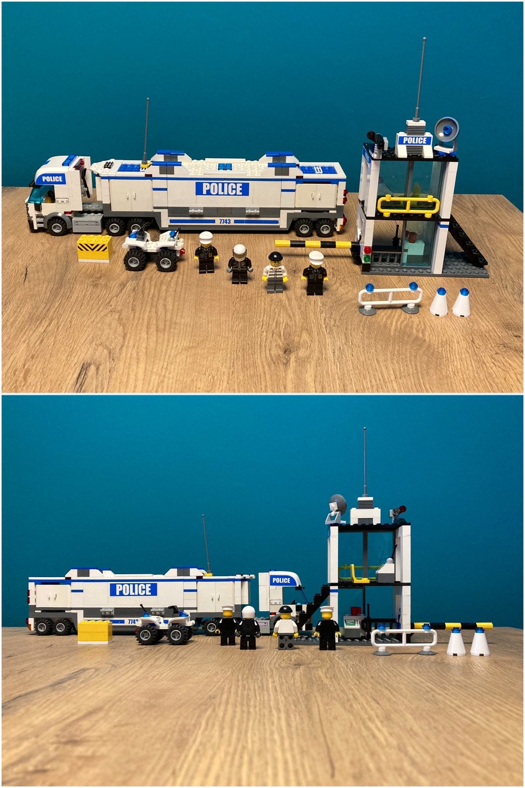 Lego City 7743 Police Command Center, Ophalen, Gebruikt