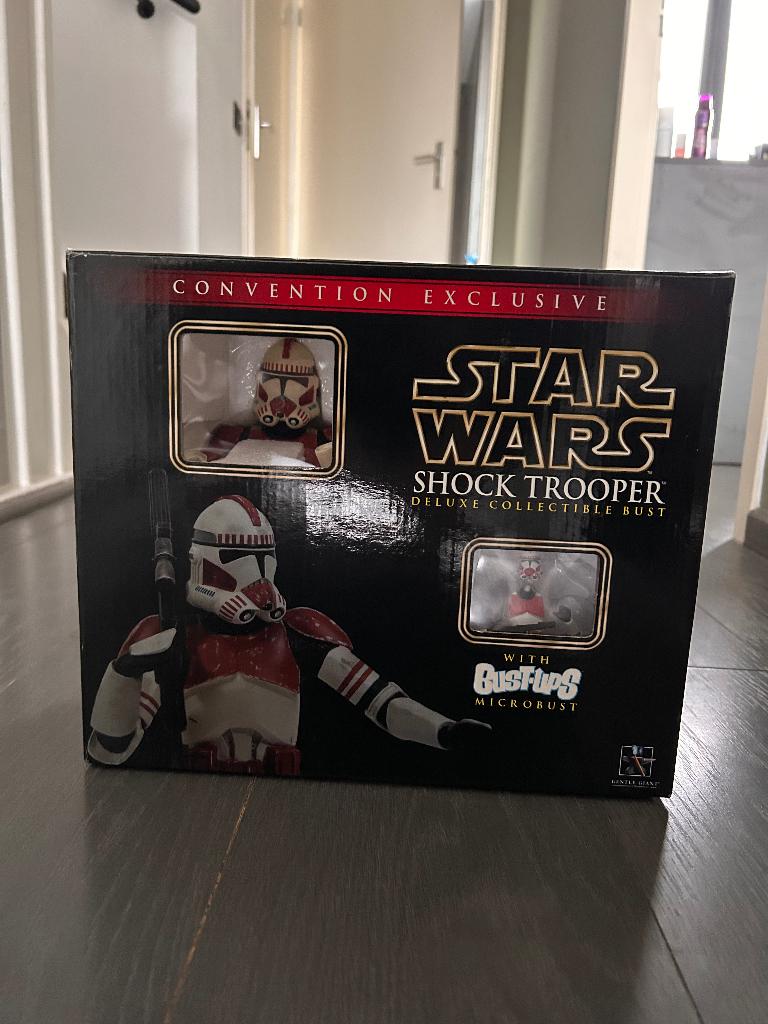 Star Wars Gentle Giant Shock Trooper., Ophalen of Verzenden, Zo goed als nieuw, Actiefiguurtje