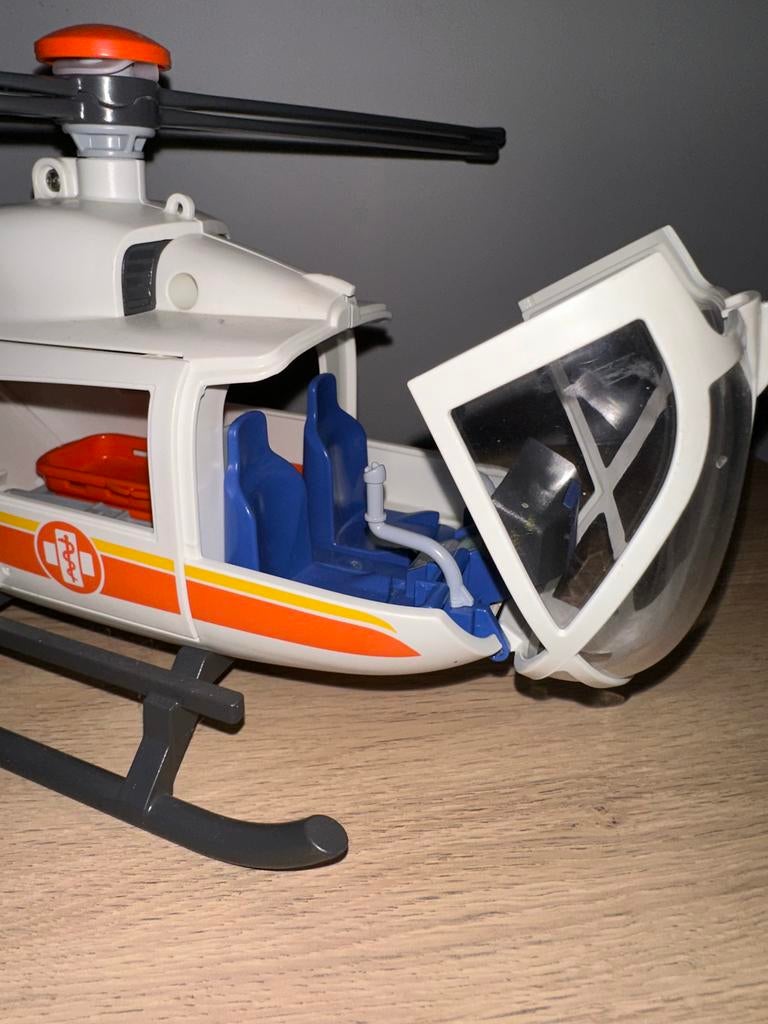 Playmobil Helikopter met Brancard - Speelgoed, Kinderen en Baby's, Ophalen of Verzenden, Gebruikt, Jongen of Meisje