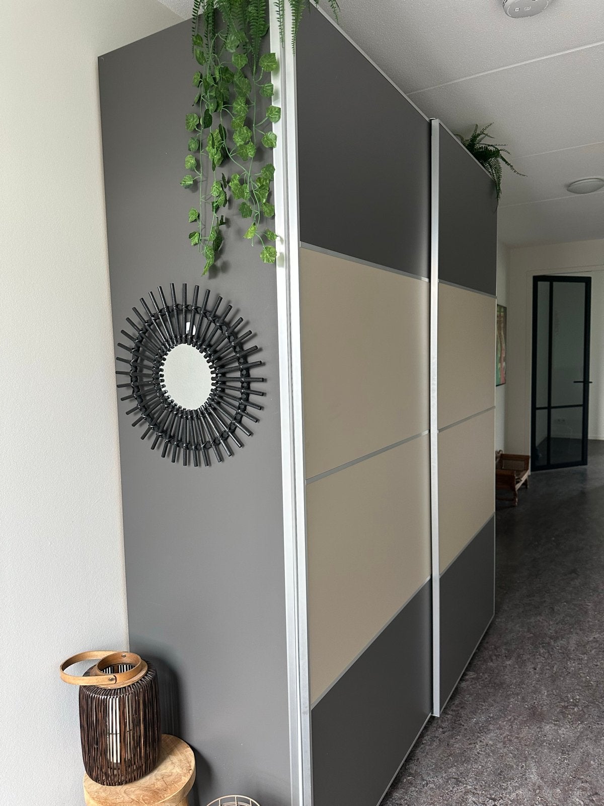 IKEA Pax kast, Mehamn schuifdeuren, lades, hangmogelijkheid, Ophalen, Gebruikt, 200 cm of meer, Met lade(s)