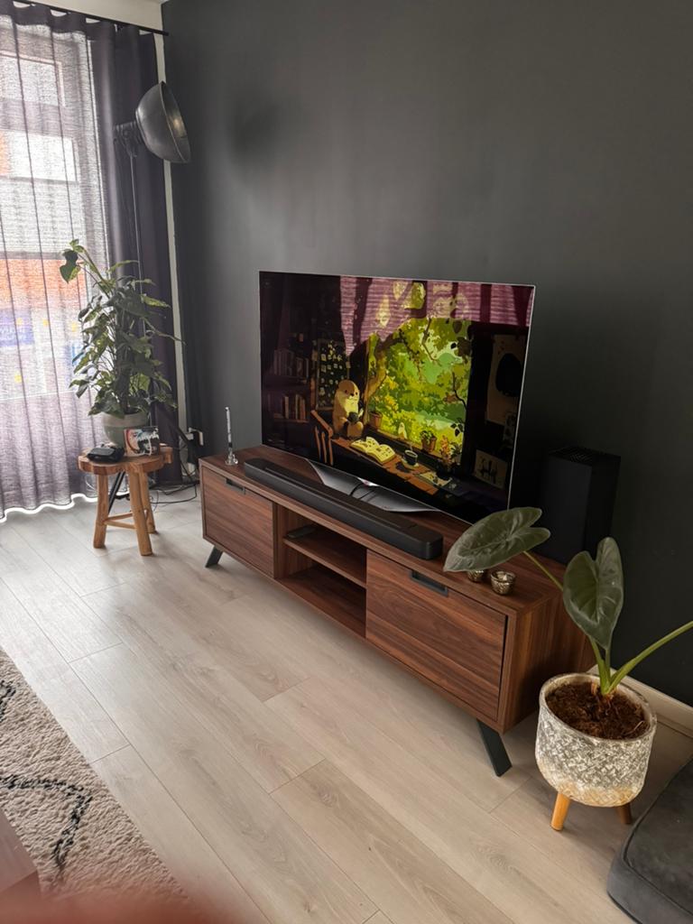 Meubelset (dressoir, eettafel, salontafel en tv-kast), Ophalen, Gebruikt, 25 tot 50 cm, 50 tot 100 cm
