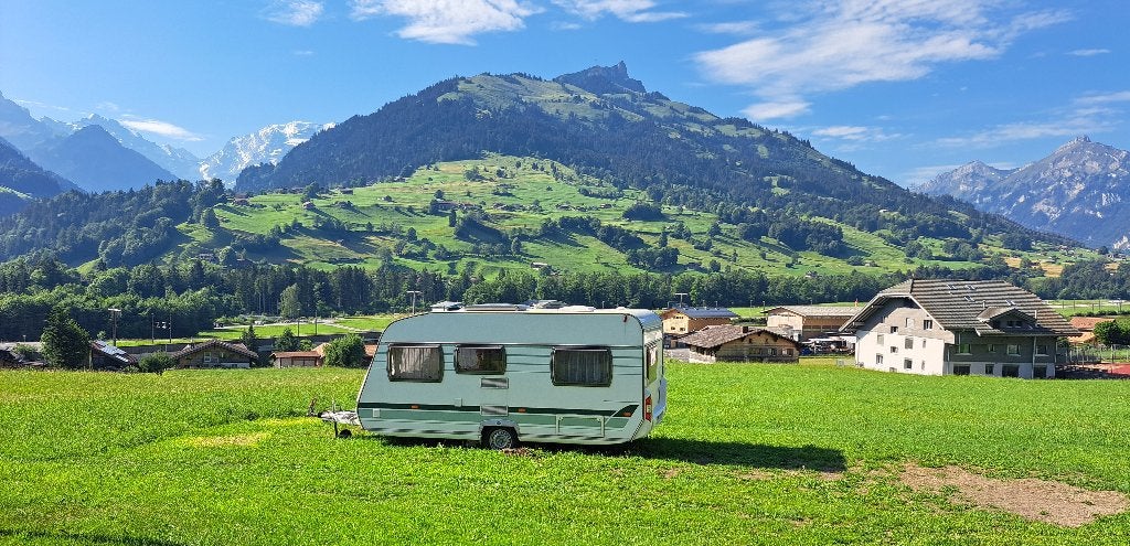 Chateau Calista Chalet 450, mover, boiler en fietsendrager., Chateau, Rondzit, 750 - 1000 kg, Particulier