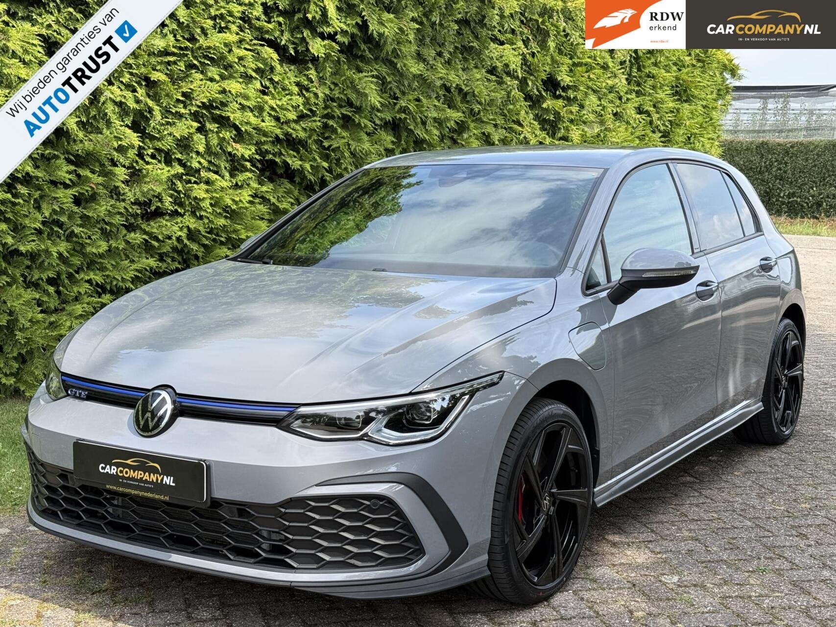VW Golf GTE|ACC| IQLights| SFEERverlicht|LAGE KMSTAND!, Stof, Gebruikt, Zwart, 4 cilinders