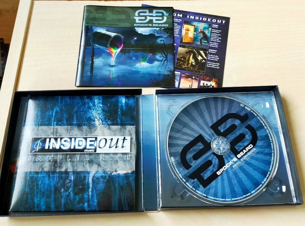 Spock's Beard - Feel Euphoria CD 2003 Box Bonus CD Gebruikt, Ophalen of Verzenden, Gebruikt, Progressive Rock
